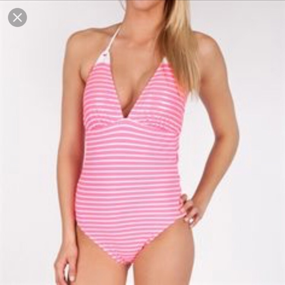 Sperry Pink One-Piece bathing suit